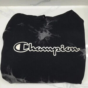 Champion Hoodie with Rose Gold Letters